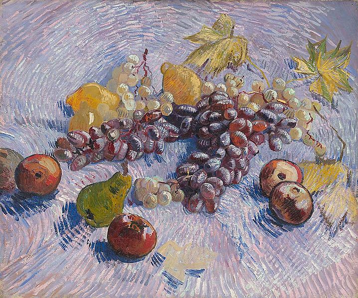 Grapes Lemons Pears and Apples